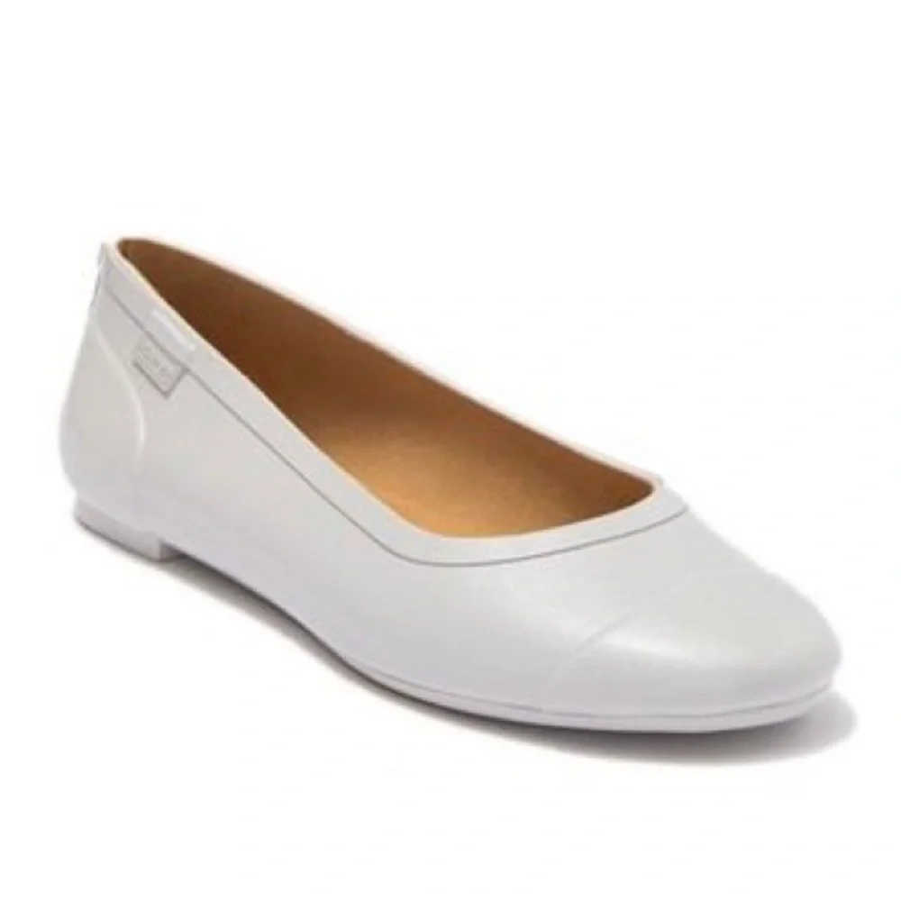 NWOB Hunter Original Tour Ballerina Flats Zinc Grey size 8